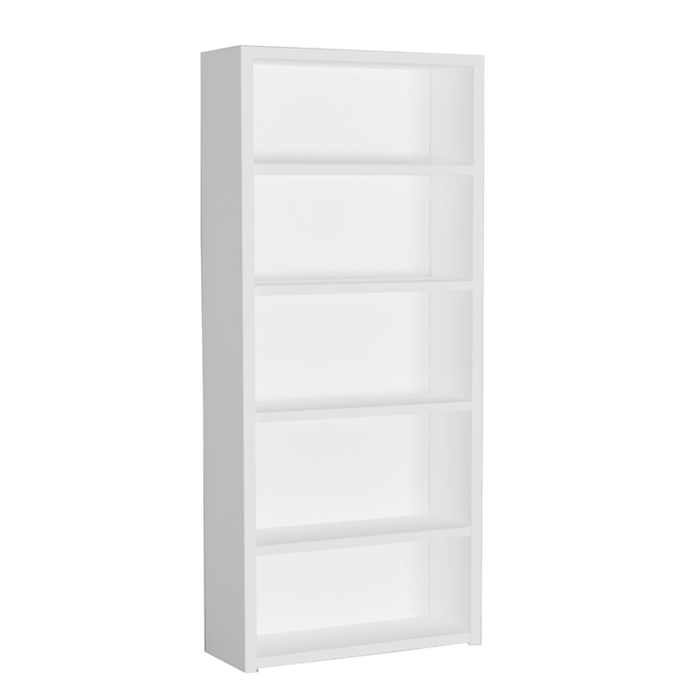 LINES ΒΙΒΛΙΟΘΗΚΗ 4ΡΑΦΙΑ ΛΕΥΚΟ 79x29x180cm