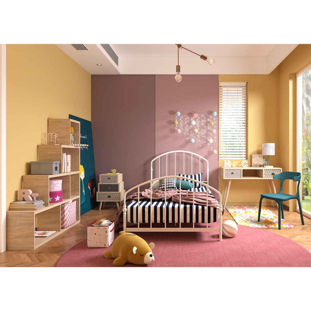 MUSTARD ΓΡΑΦΕΙΟ 2ΣΥΡΤΑΡΙΑ SONOMA ΜΕ PATTERN 100x50x78 - Image 2