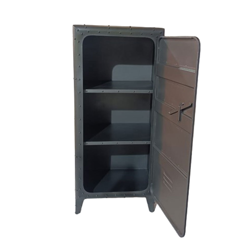 SAFE ΒΙΒΛΙΟΘΗΚΗ ΨΗΛΗ GUNMETAL 66x57x152 - Image 2