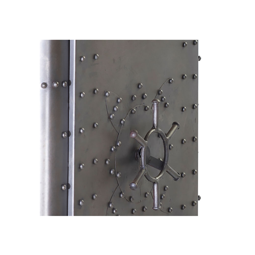 SAFE ΒΙΒΛΙΟΘΗΚΗ ΨΗΛΗ GUNMETAL 66x57x152 - Image 3