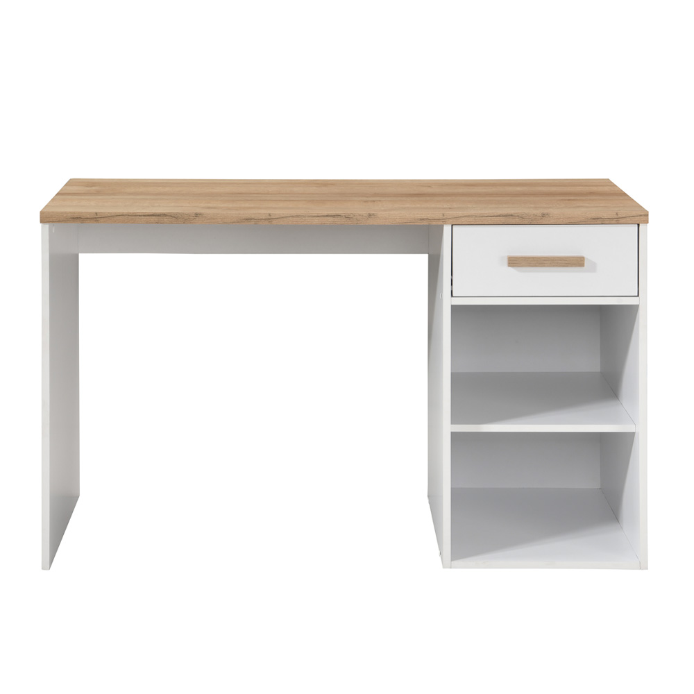 PRACTICO 120 ΓΡΑΦΕΙΟ 1ΣΥΡΤΑΡΙ ΛΕΥΚΟ ΦΥΣΙΚΟ 120x50x76 - Image 2