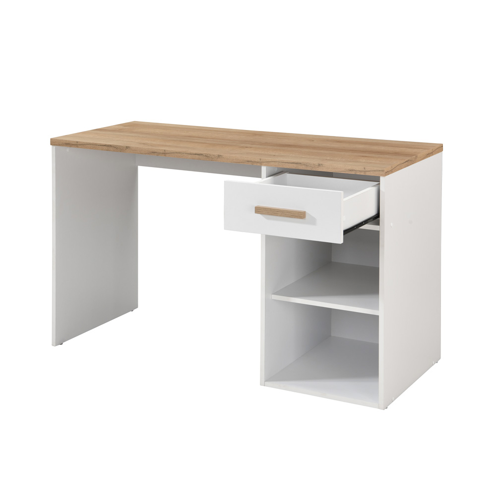 PRACTICO 120 ΓΡΑΦΕΙΟ 1ΣΥΡΤΑΡΙ ΛΕΥΚΟ ΦΥΣΙΚΟ 120x50x76 - Image 3