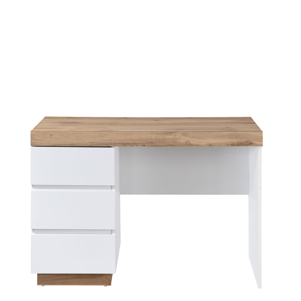 CASA ΓΡΑΦΕΙΟ 3ΣΥΡΤΑΡΙΑ ΛΕΥΚΟ ΦΥΣΙΚΟ 110x50x76 - Image 2