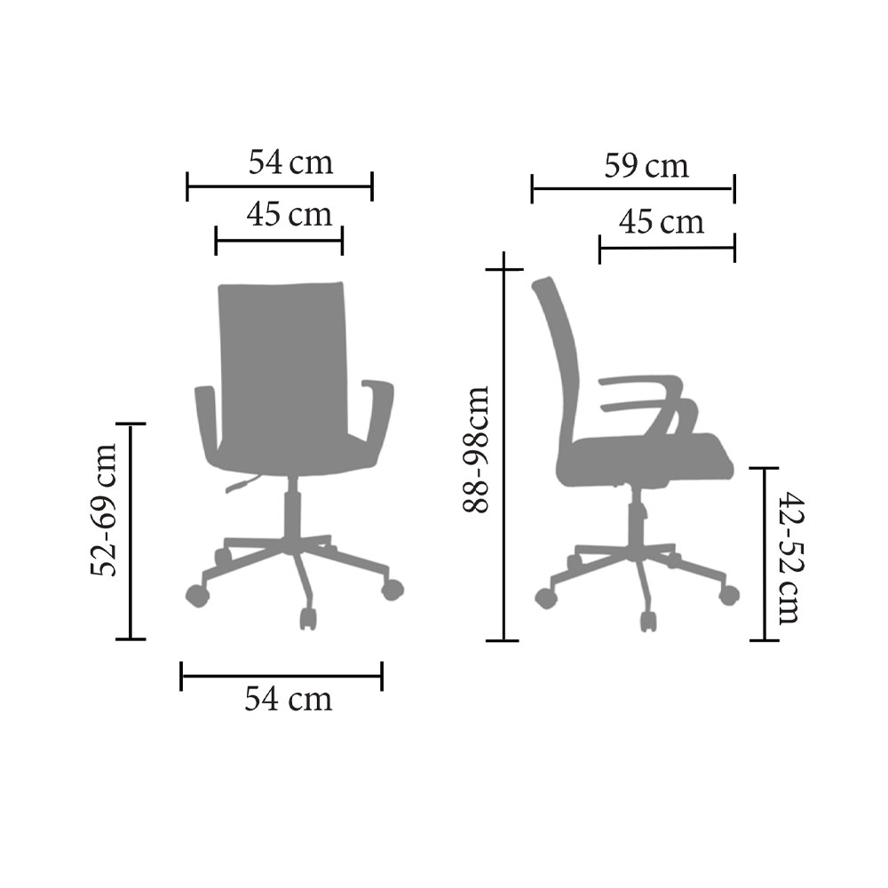 LOTTO ΚΑΡΕΚΛΑ ΓΡΑΦΕΙΟΥ DUSTY PINK 54x59x98 - Image 5