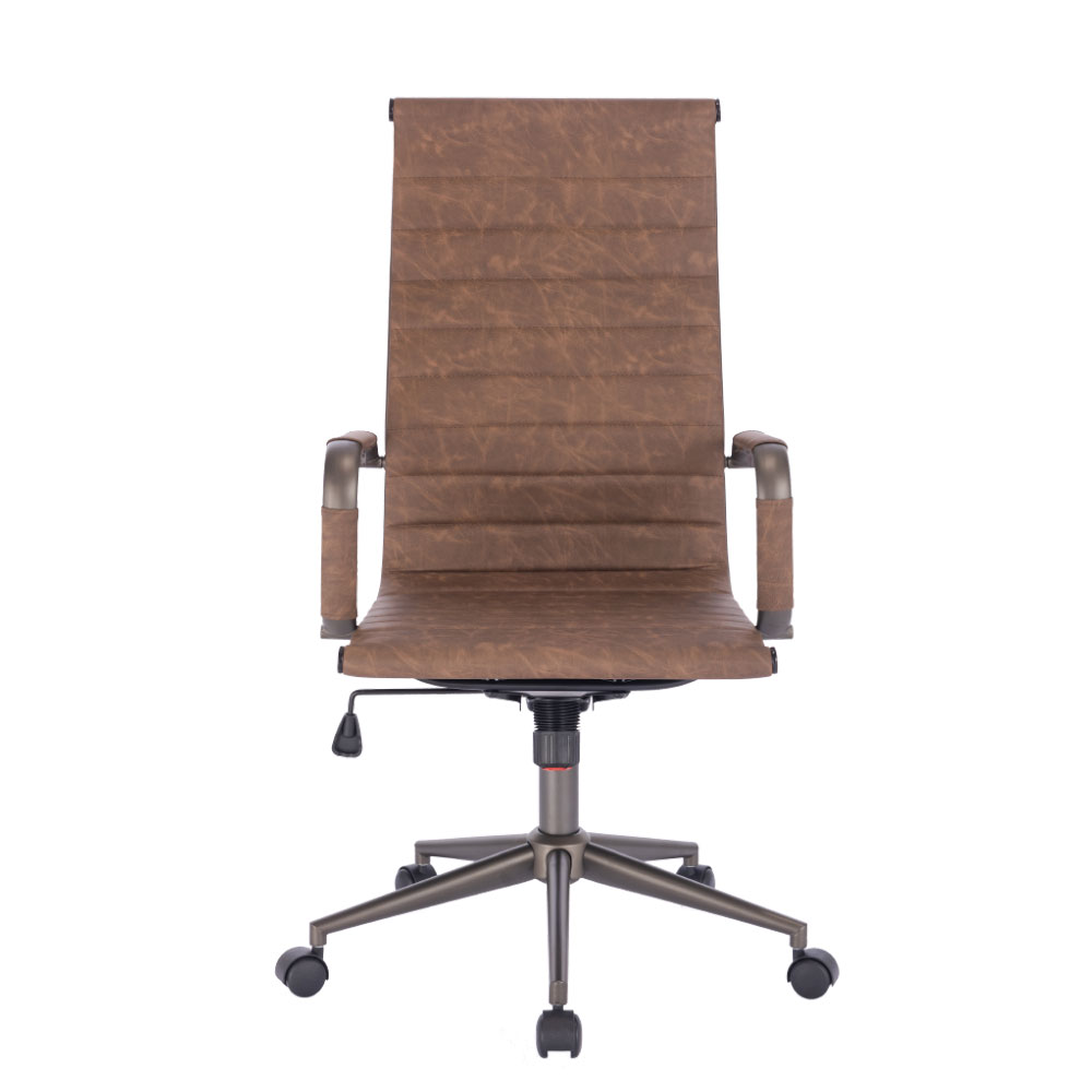 AVANT ΚΑΡΕΚΛΑ ΓΡΑΦΕΙΟΥ COFFEE GUNMETAL 55.5x63x118 - Image 2