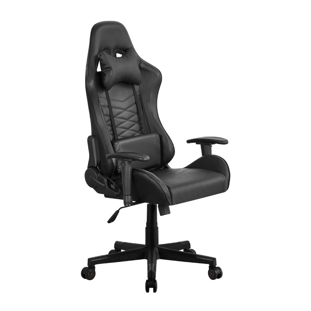 FERRARO ΚΑΡΕΚΛΑ ΓΡΑΦΕΙΟΥ ΜΑΥΡΟ 64x60x135 - Image 2