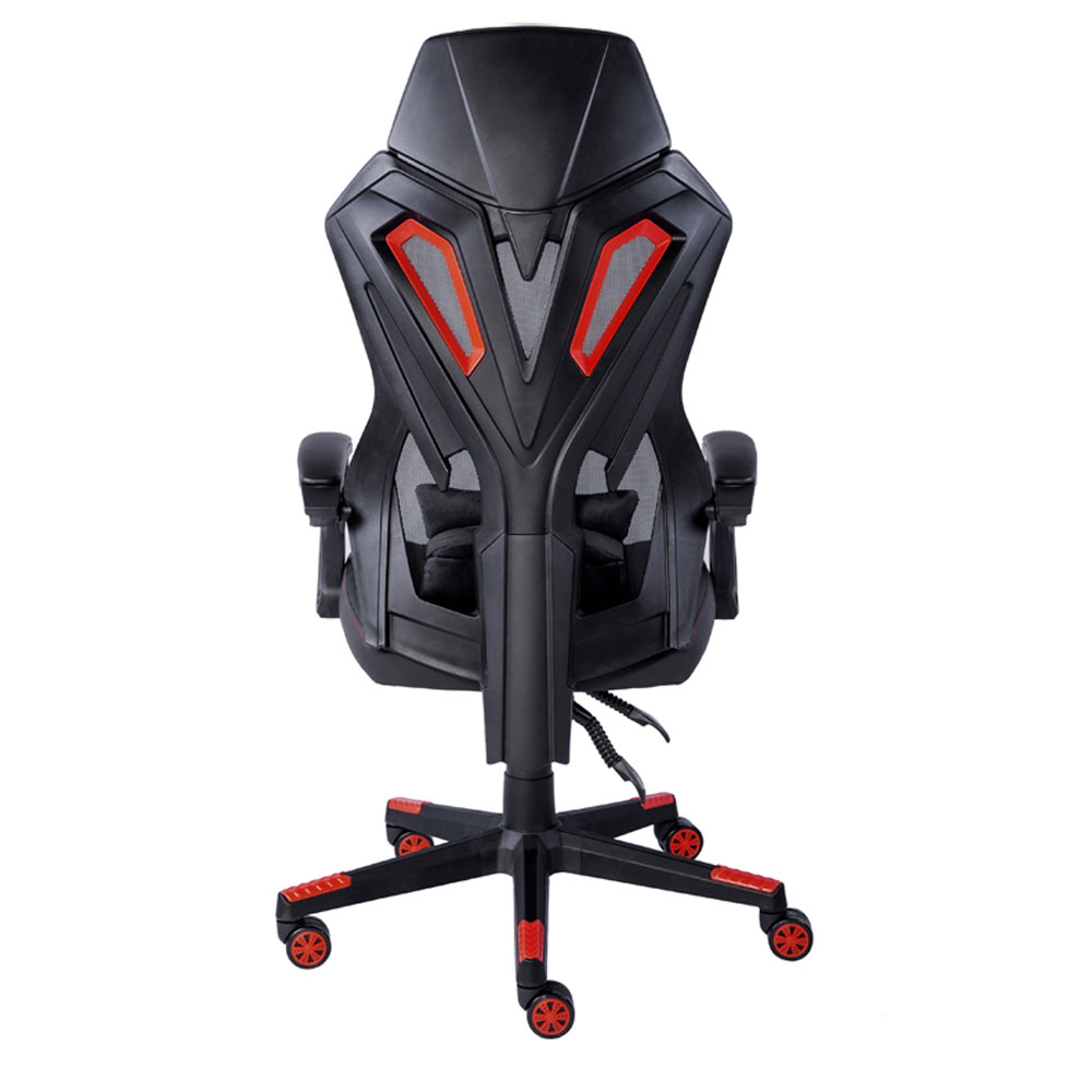 OUTRIDER ΚΑΡΕΚΛΑ GAMING ΓΡΑΦΕΙΟΥ ΜΑΥΡΟ ΚΟΚΚΙΝΟ 50x74x128 - Image 2