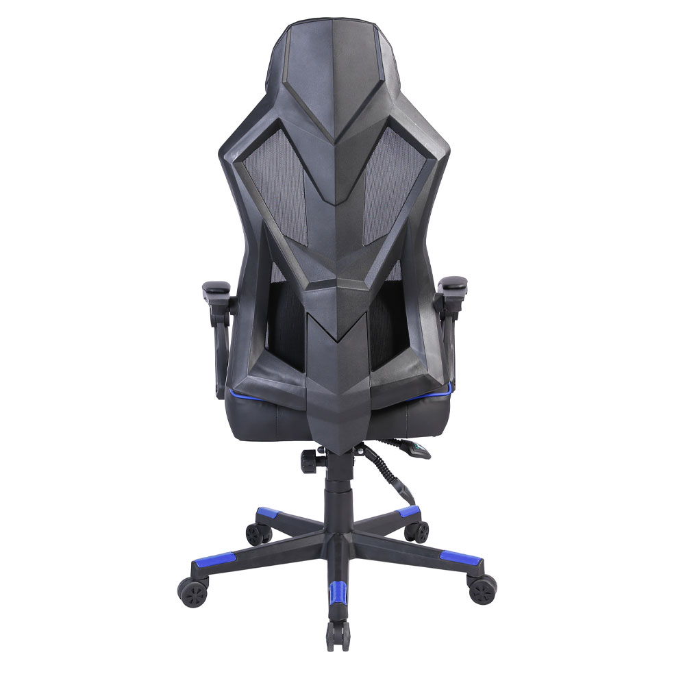 FUSION ΚΑΡΕΚΛΑ GAMING ΓΡΑΦΕΙΟΥ ΜΑΥΡΟ ΜΠΛΕ 50x74x137 - Image 5