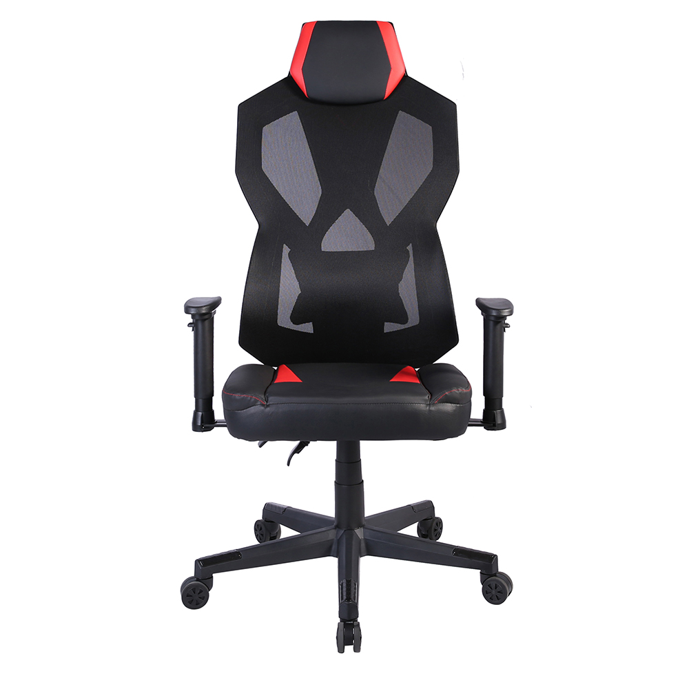 STORM ΚΑΡΕΚΛΑ GAMING ΓΡΑΦΕΙΟΥ ΜΑΥΡΟ ΚΟΚΚΙΝΟ 50x73x135 - Image 3