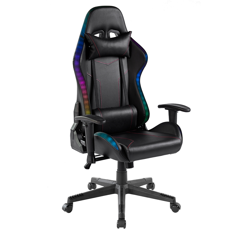 MAXIMUS ΚΑΡΕΚΛΑ GAMING ΓΡΑΦΕΙΟΥ ΜΑΥΡΟ 51x74x135 - Image 2