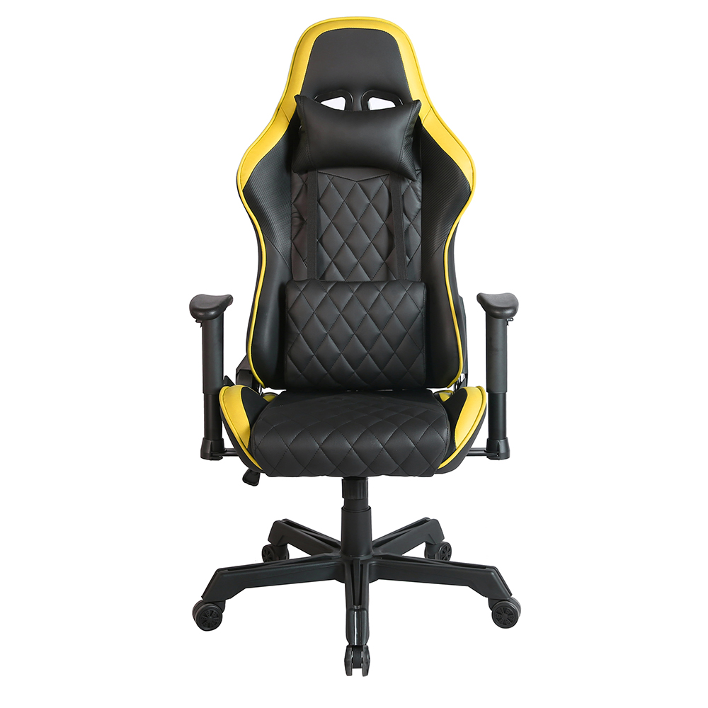 RANGER ΚΑΡΕΚΛΑ GAMING ΓΡΑΦΕΙΟΥ ΜΑΥΡΟ ΚΙΤΡΙΝΟ 52x74x138 - Image 2