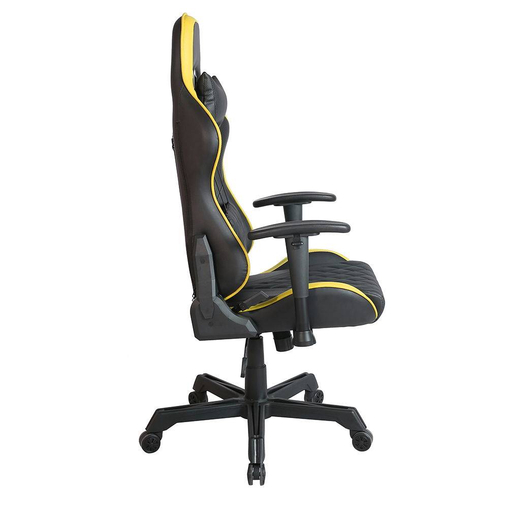 RANGER ΚΑΡΕΚΛΑ GAMING ΓΡΑΦΕΙΟΥ ΜΑΥΡΟ ΚΙΤΡΙΝΟ 52x74x138 - Image 3