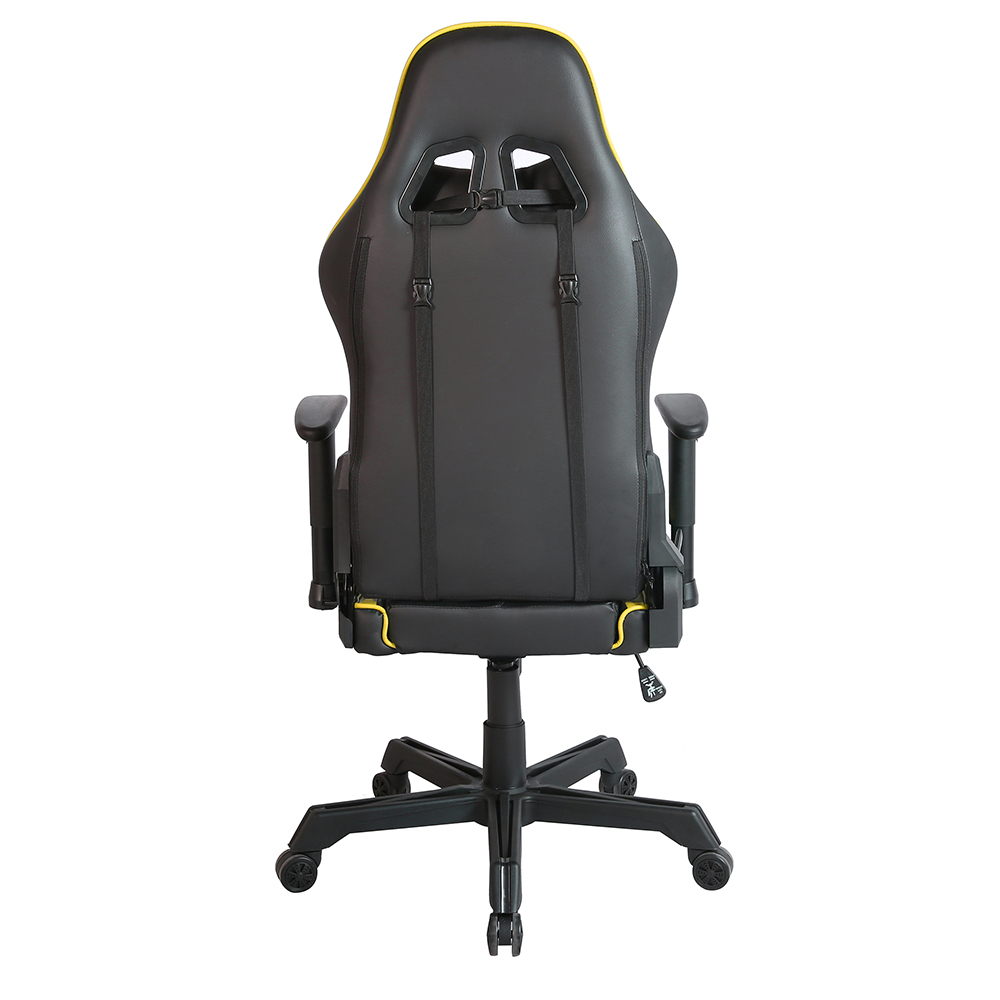 RANGER ΚΑΡΕΚΛΑ GAMING ΓΡΑΦΕΙΟΥ ΜΑΥΡΟ ΚΙΤΡΙΝΟ 52x74x138 - Image 4