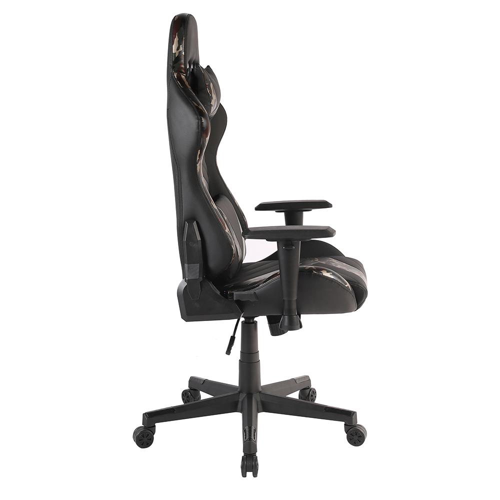 DYSKORD ΚΑΡΕΚΛΑ GAMING ΓΡΑΦΕΙΟΥ ΜΑΥΡΟ ΜΕ PATTERN 50x74x137 - Image 3