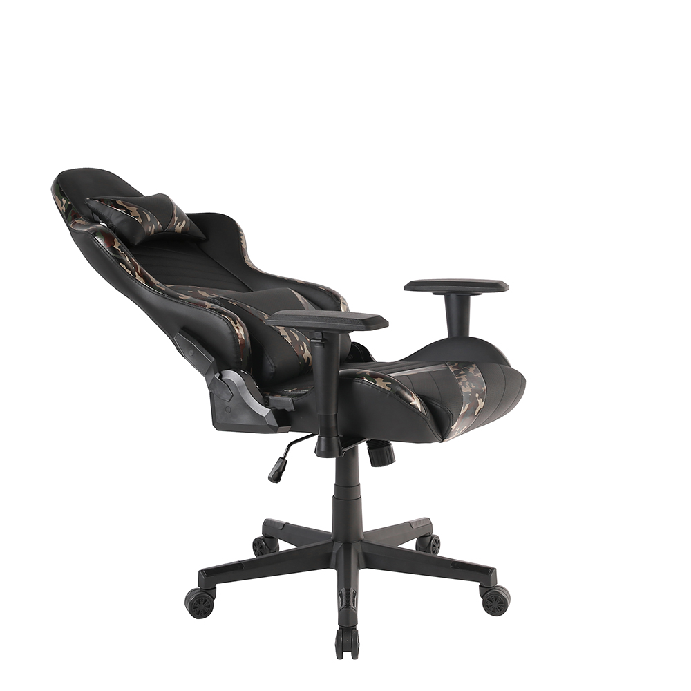 DYSKORD ΚΑΡΕΚΛΑ GAMING ΓΡΑΦΕΙΟΥ ΜΑΥΡΟ ΜΕ PATTERN 50x74x137 - Image 5