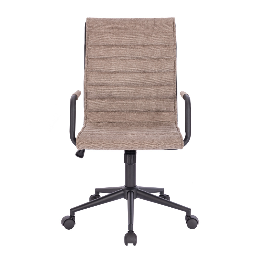 SENSO ΚΑΡΕΚΛΑ ΓΡΑΦΕΙΟΥ BEIGE ΜΑΥΡΟ 52x60x101.5 - Image 2