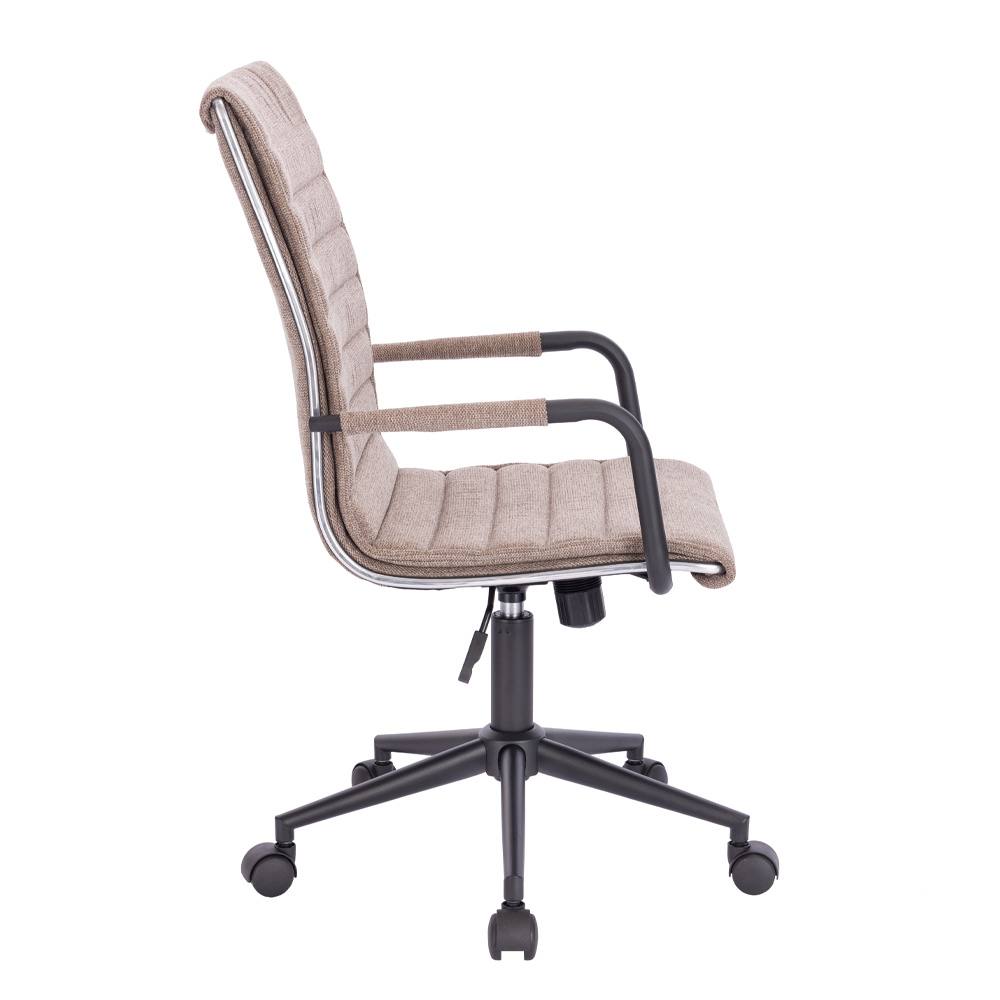 SENSO ΚΑΡΕΚΛΑ ΓΡΑΦΕΙΟΥ BEIGE ΜΑΥΡΟ 52x60x101.5 - Image 3