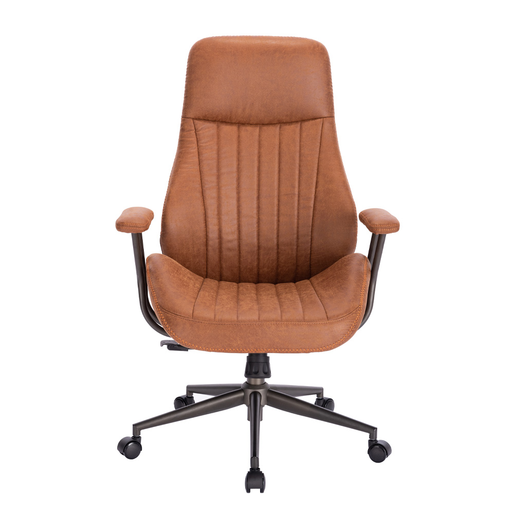 CLASS ΚΑΡΕΚΛΑ ΓΡΑΦΕΙΟΥ CAMEL GUNMETAL 71x64.5x119.5 - Image 2