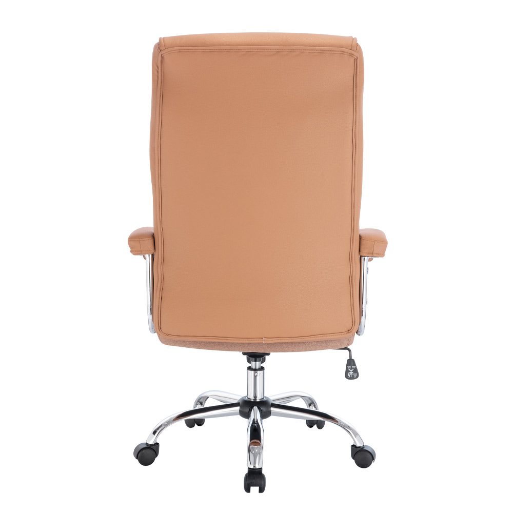 COMFY ΚΑΡΕΚΛΑ ΓΡΑΦΕΙΟΥ CAMEL ΧΡΩΜΙΟ 66.5x67.5x120 - Image 5