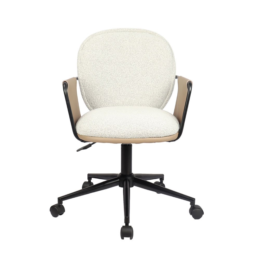 POST ΚΑΡΕΚΛΑ ΓΡΑΦΕΙΟΥ BEIGE ΚΑΦΕ 55x59x93 - Image 3