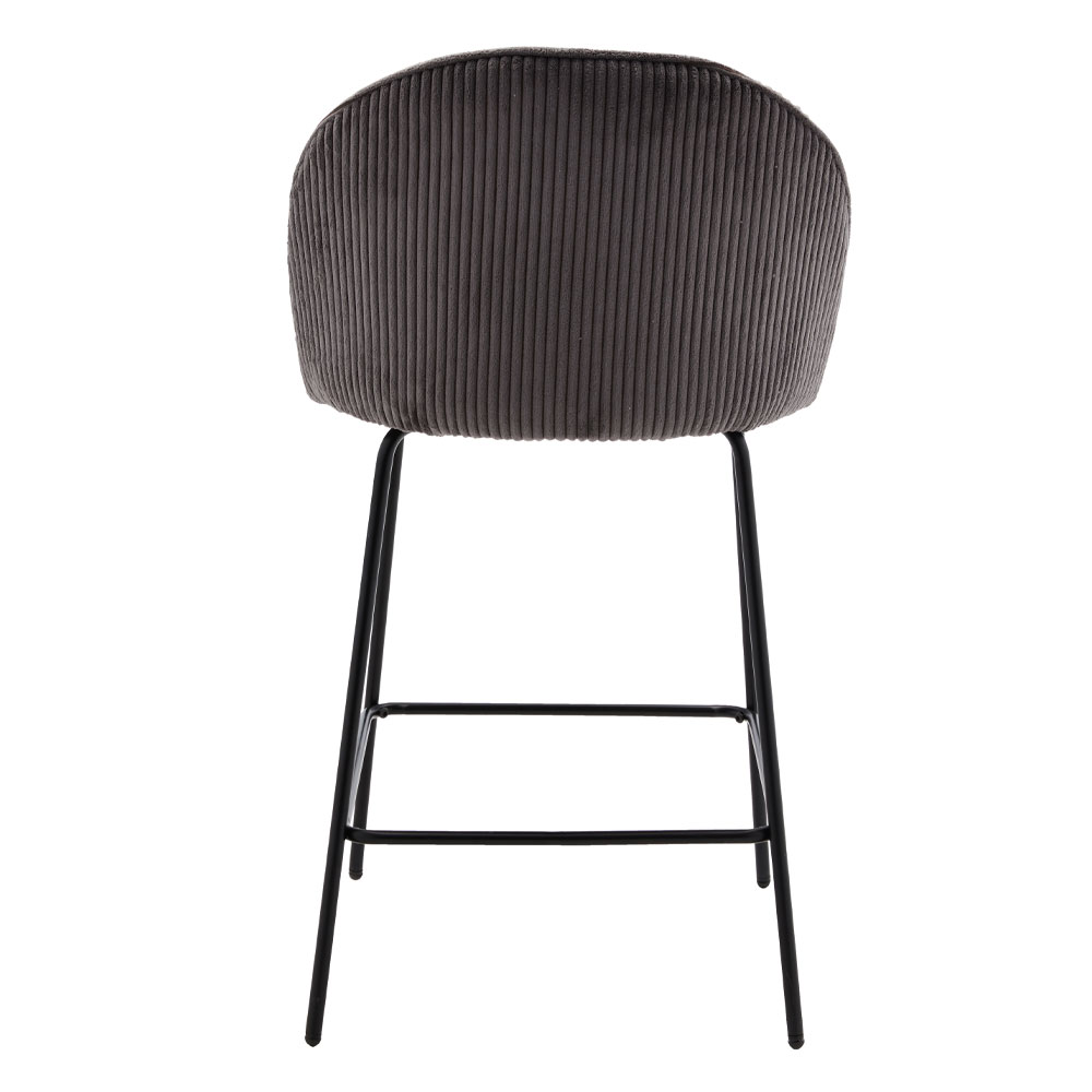 VOTSALO ΣΚΑΜΠΟ BAR ΓΚΡΙ 51.5x56x95cm - Image 3