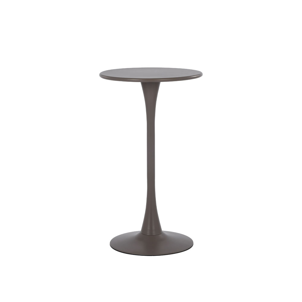LIDO ΤΡΑΠΕΖΙ BAR CAPPUCCINO 59.5x59.5x100.5cm