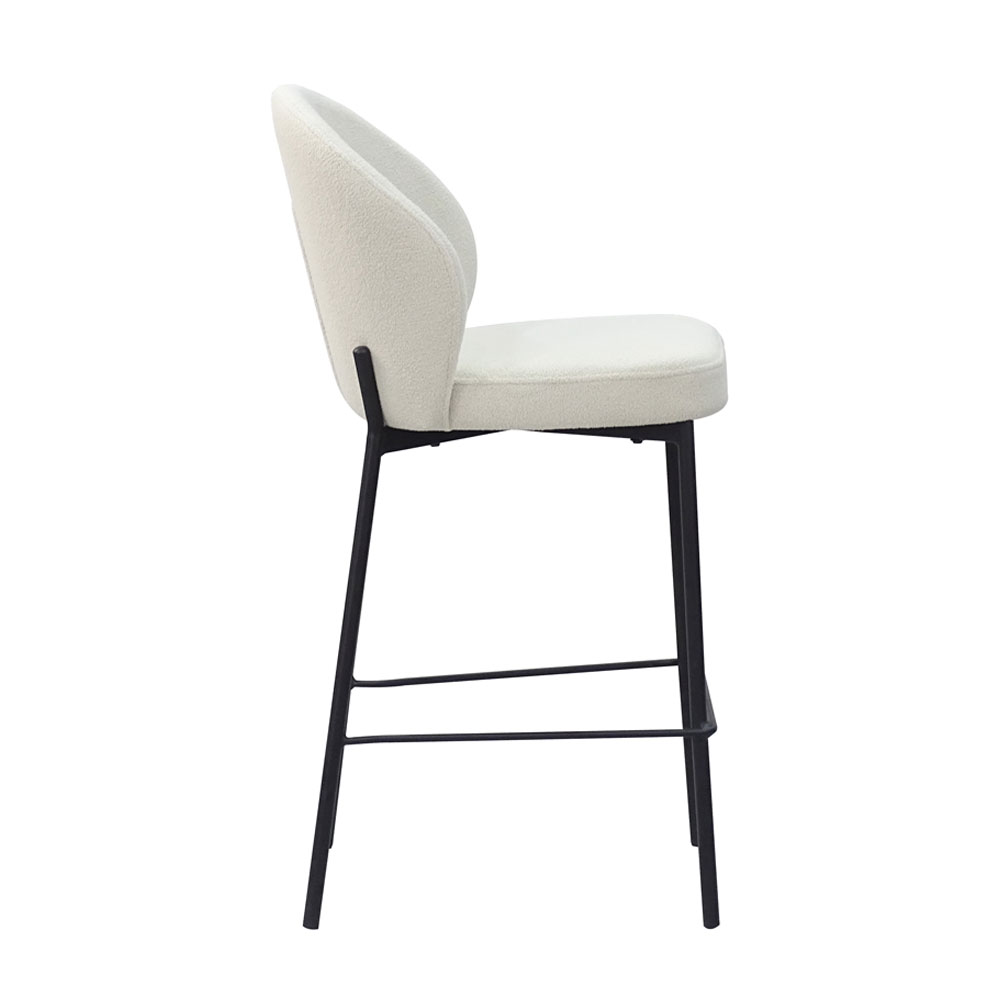 LUNE ΣΚΑΜΠΟ BAR ΛΕΥΚΟ 48x53.5x95.5 - Image 2