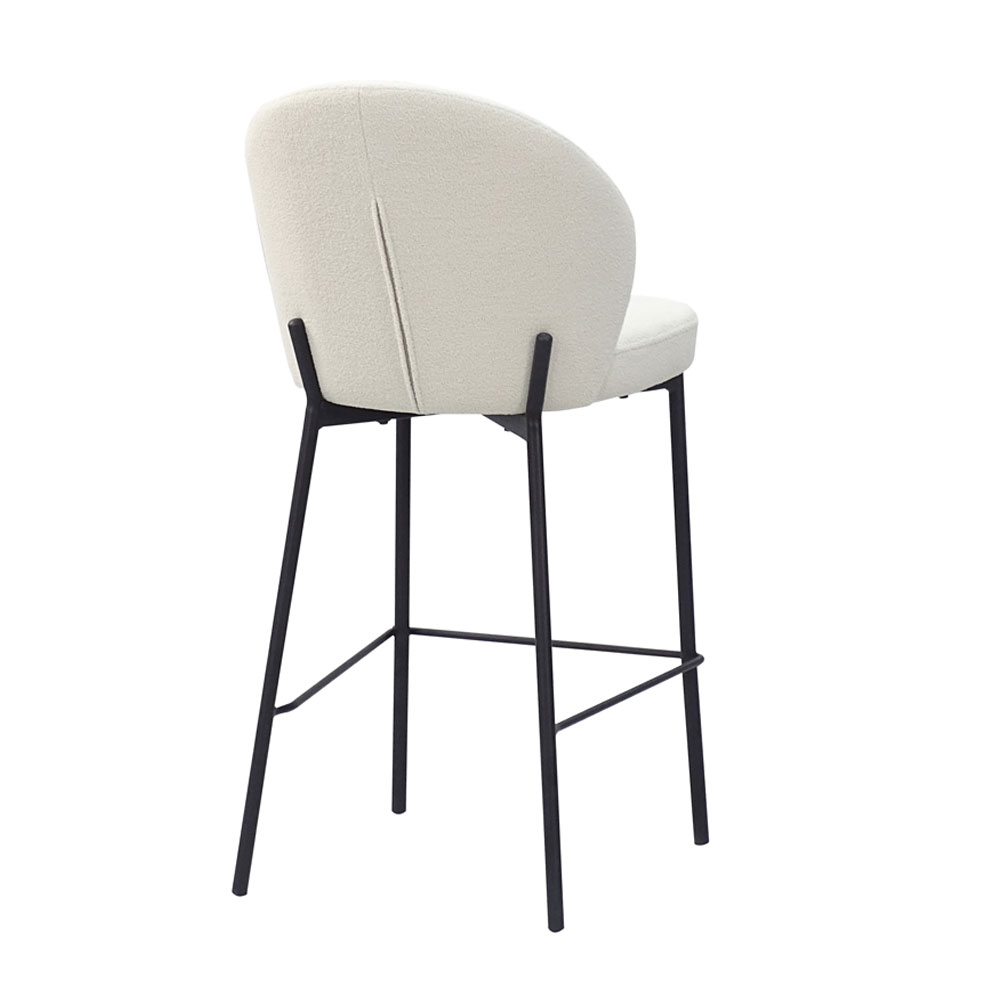 LUNE ΣΚΑΜΠΟ BAR ΛΕΥΚΟ 48x53.5x95.5 - Image 3