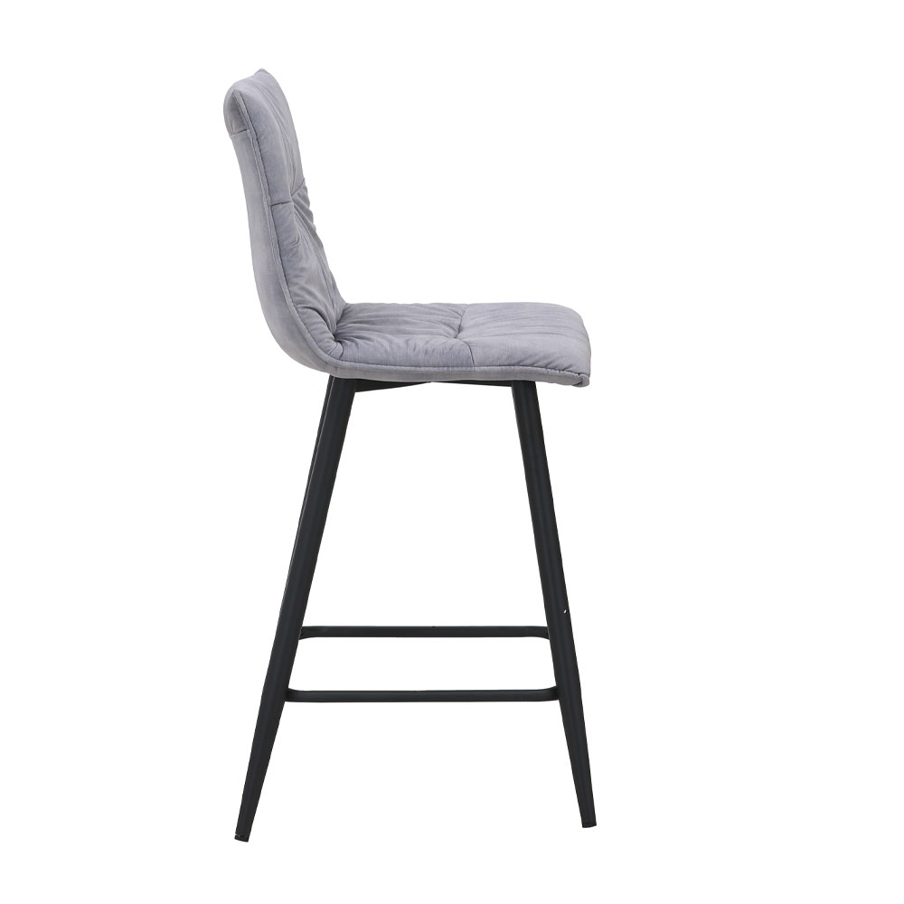 LINEA ΣΚΑΜΠΟ BAR ΓΚΡΙ SILVER 42x51x94 - Image 2