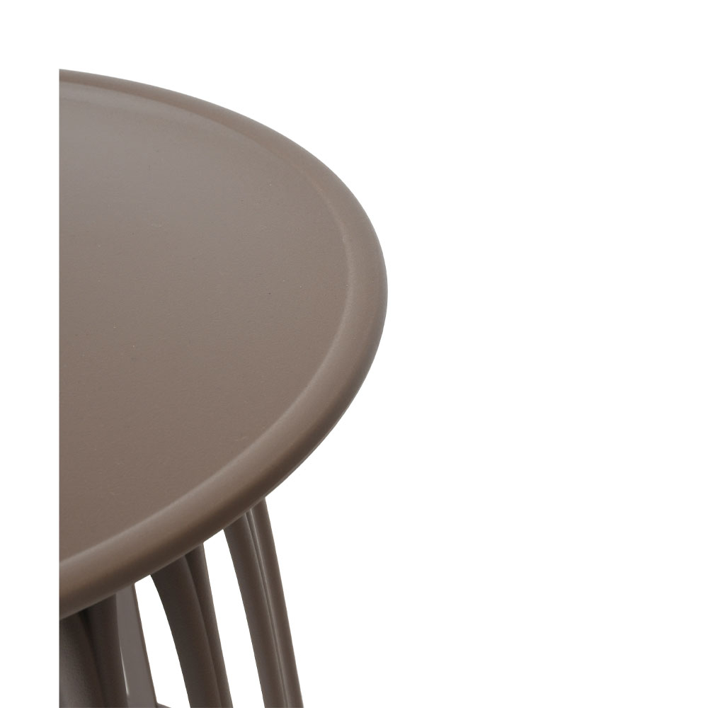 BASKET SIDE TABLE CAPPUCCINO 49.5x49.5x44cm - Image 3