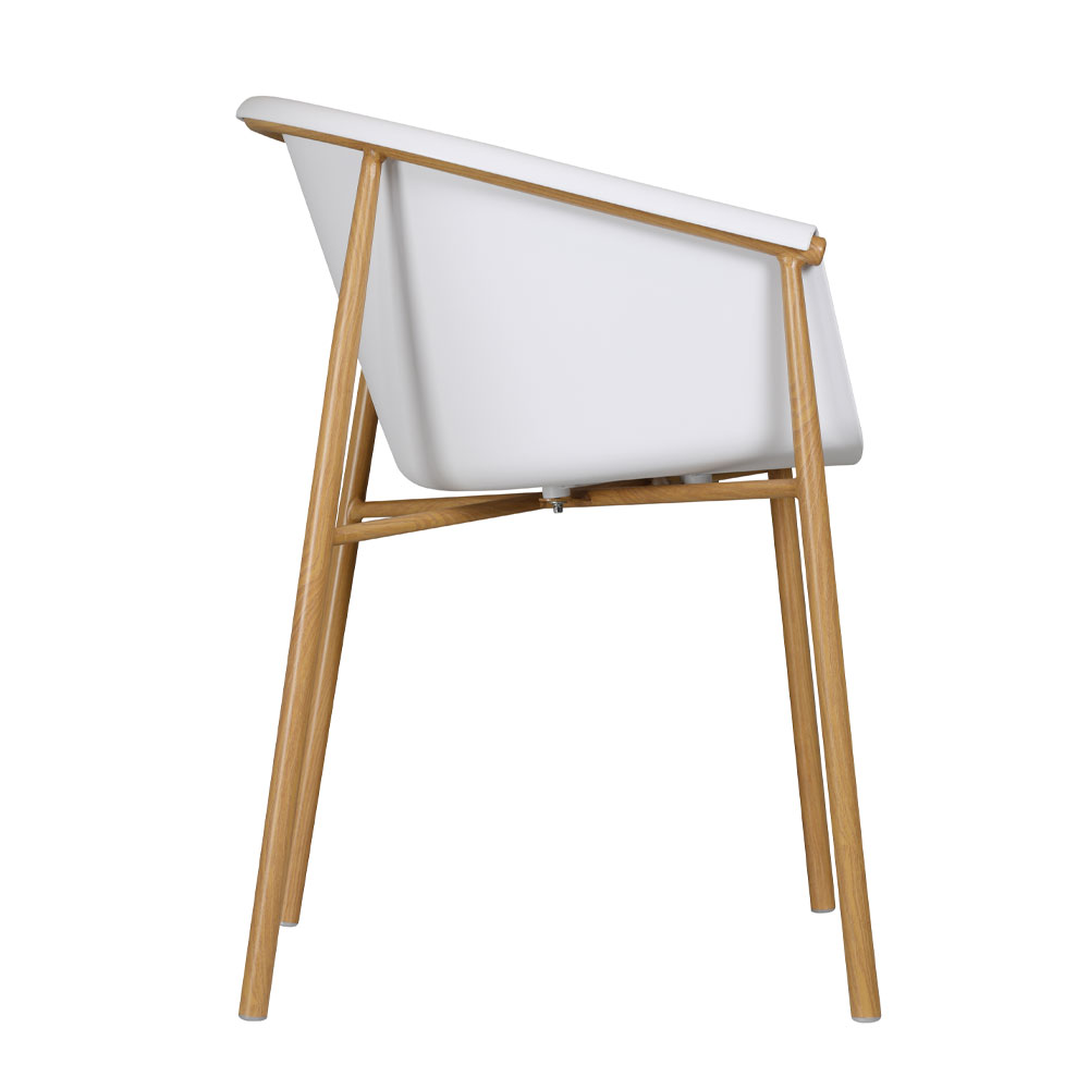 CARINA ΚΑΡΕΚΛΑ ΛΕΥΚΟ 59x57x80 - Image 3