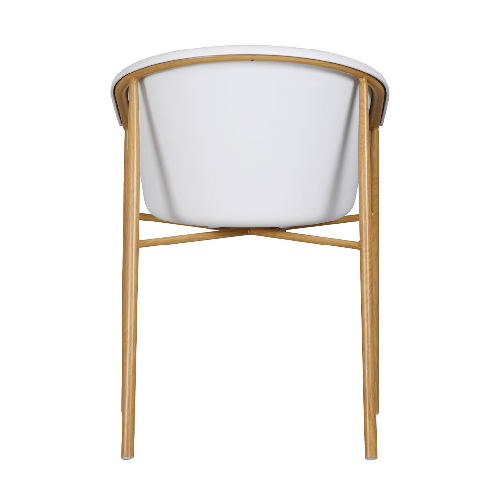 CARINA ΚΑΡΕΚΛΑ ΛΕΥΚΟ 59x57x80 - Image 4