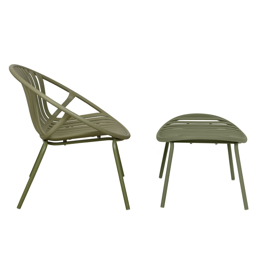 NADIN ΠΟΛΥΘΡΟΝΑ SET 2ΤΕΜ ΛΑΔΙ 80x61.5x73 - Image 3