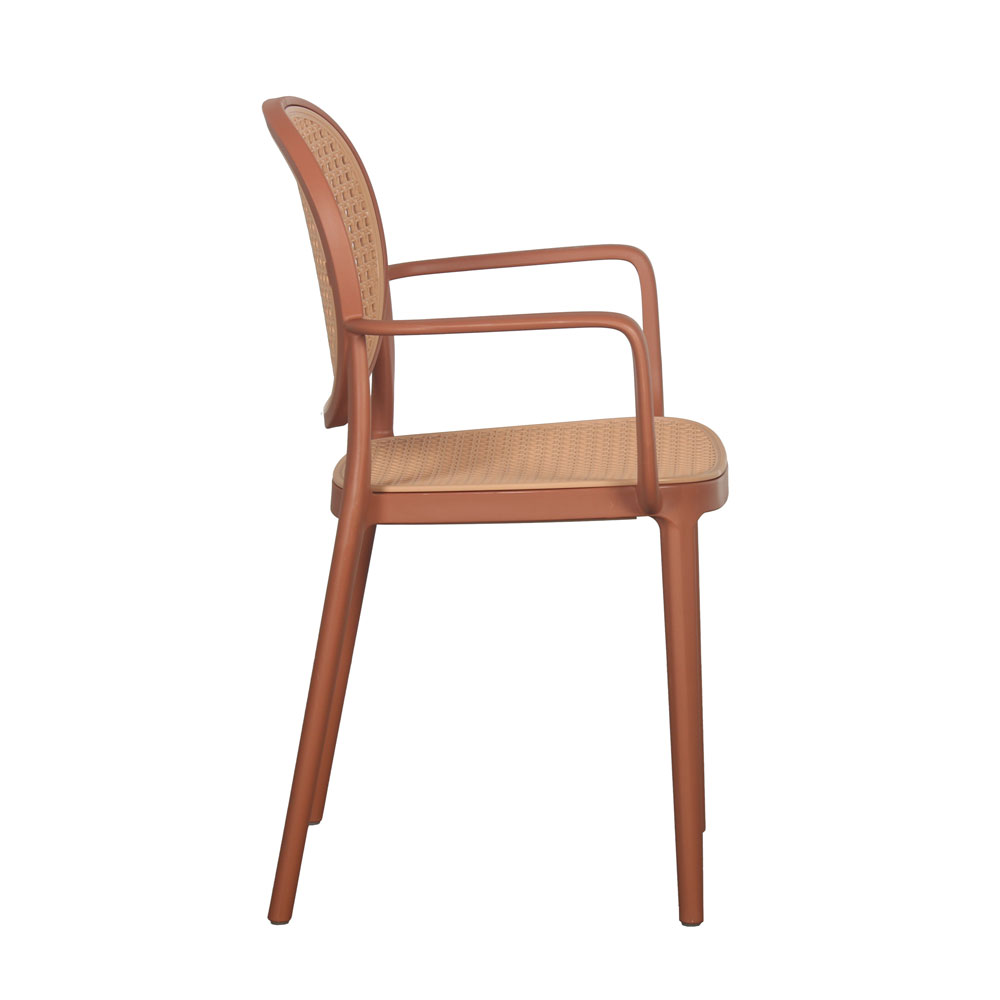 RATTI/P ΚΑΡΕΚΛΑ TERRACOTTA ΦΥΣΙΚΟ 57x51x84 - Image 2
