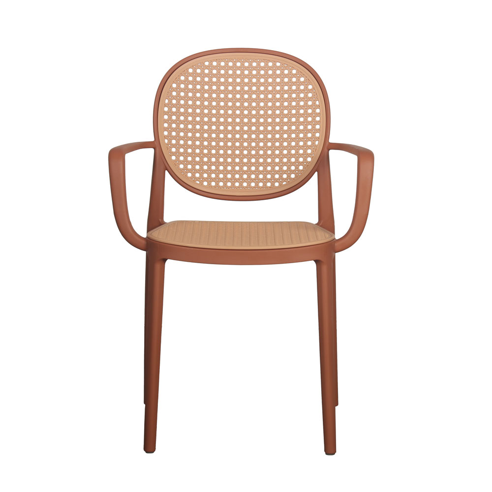 RATTI/P ΚΑΡΕΚΛΑ TERRACOTTA ΦΥΣΙΚΟ 57x51x84 - Image 4