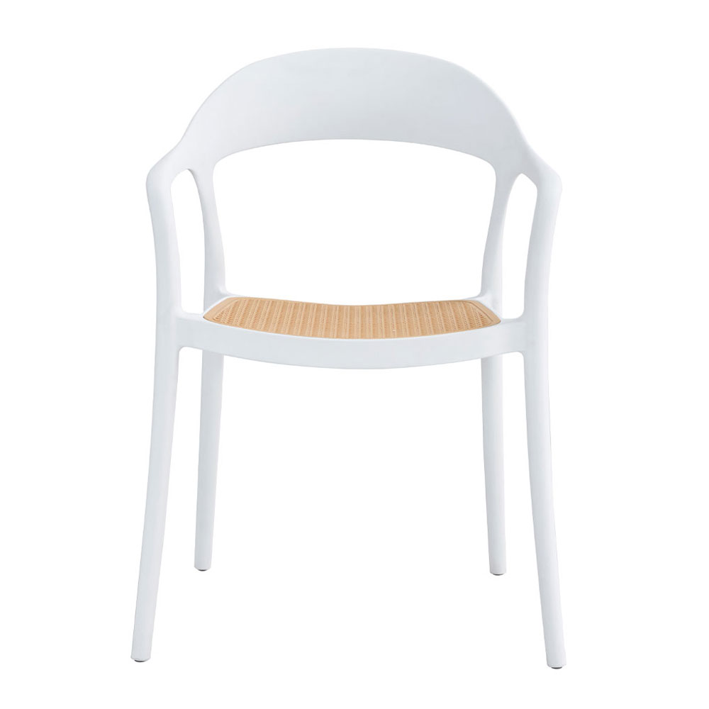 BISTROT ΚΑΡΕΚΛΑ ΛΕΥΚΟ ΦΥΣΙΚΟ 57x53x81.5 - Image 3