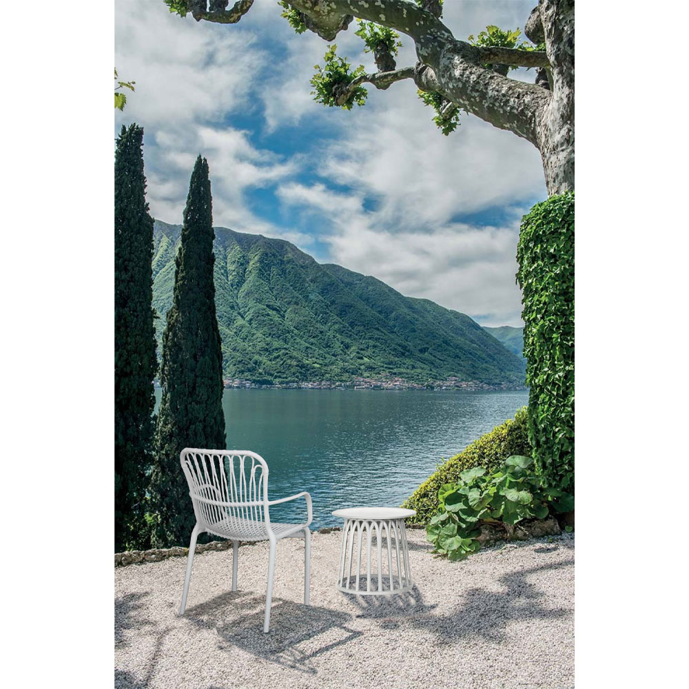 JAKARTA ΚΑΡΕΚΛΑ ΛΕΥΚΟ 61x65x87 - Image 2