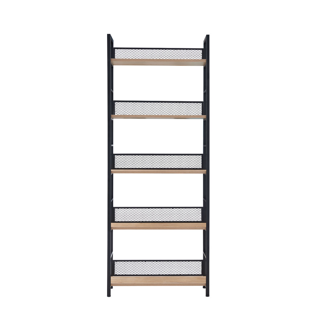 NEST ΒΙΒΛΙΟΘΗΚΗ ΦΥΣΙΚΟ ΜΑΥΡΟ 60x28x154 - Image 3