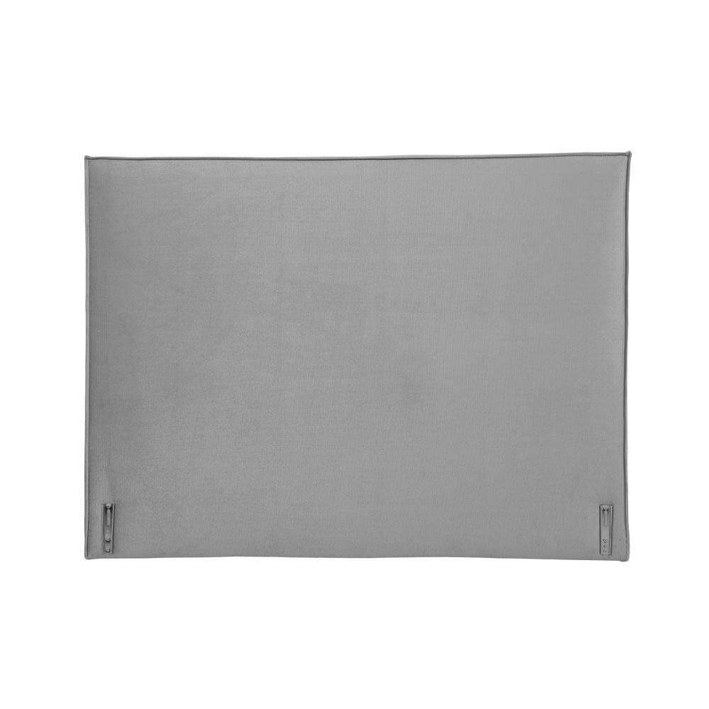 LOCA ΚΡΕΒΑΤΙ ΧΩΡΙΣ ΑΠΟΘΗΚ. ΧΩΡΟ (ΓΙΑ ΣΤΡΩΜΑ 160x200cm) SILVER ΓΚΡΙ TEXAS23 161x207x122 - Image 3