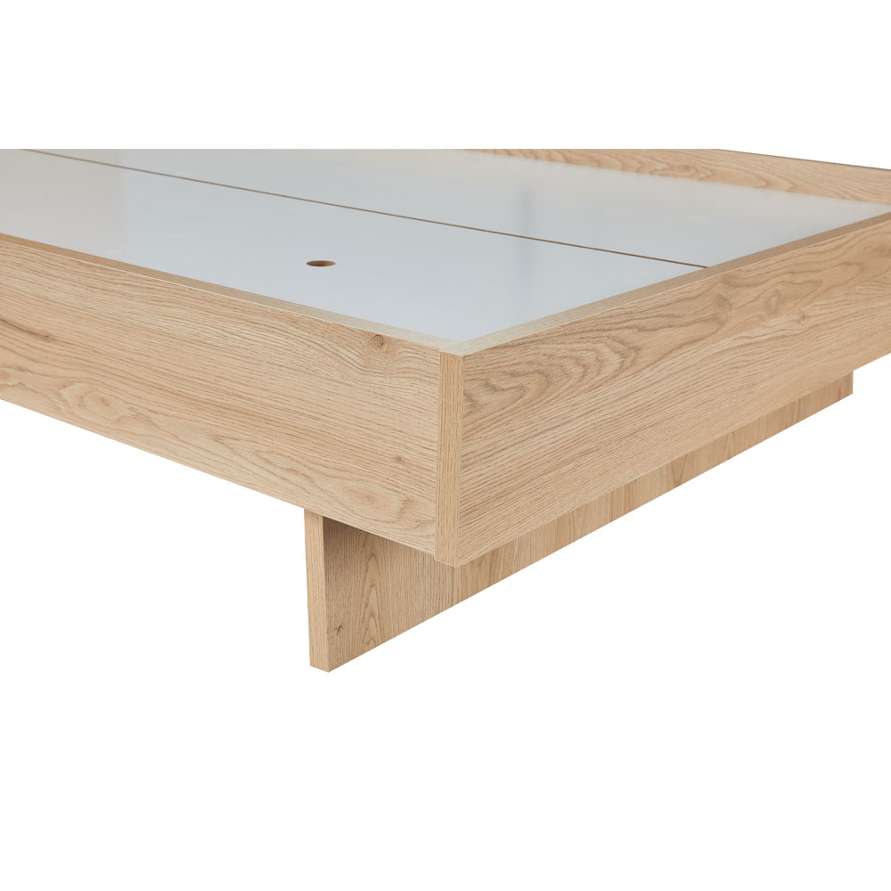 NEON ΚΡΕΒΑΤΙ (ΓΙΑ ΣΤΡΩΜΑ 120x200cm) ΦΥΣΙΚΟ 127x234x121 - Image 5