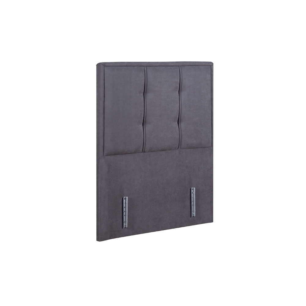 PIANO ΚΡΕΒΑΤΙ ΜΕ ΑΠΟΘΗΚ. ΧΩΡΟ (ΓΙΑ ΣΤΡΩΜΑ 90x200cm) ΓΚΡΙ 07-780 207x97x115 - Image 5