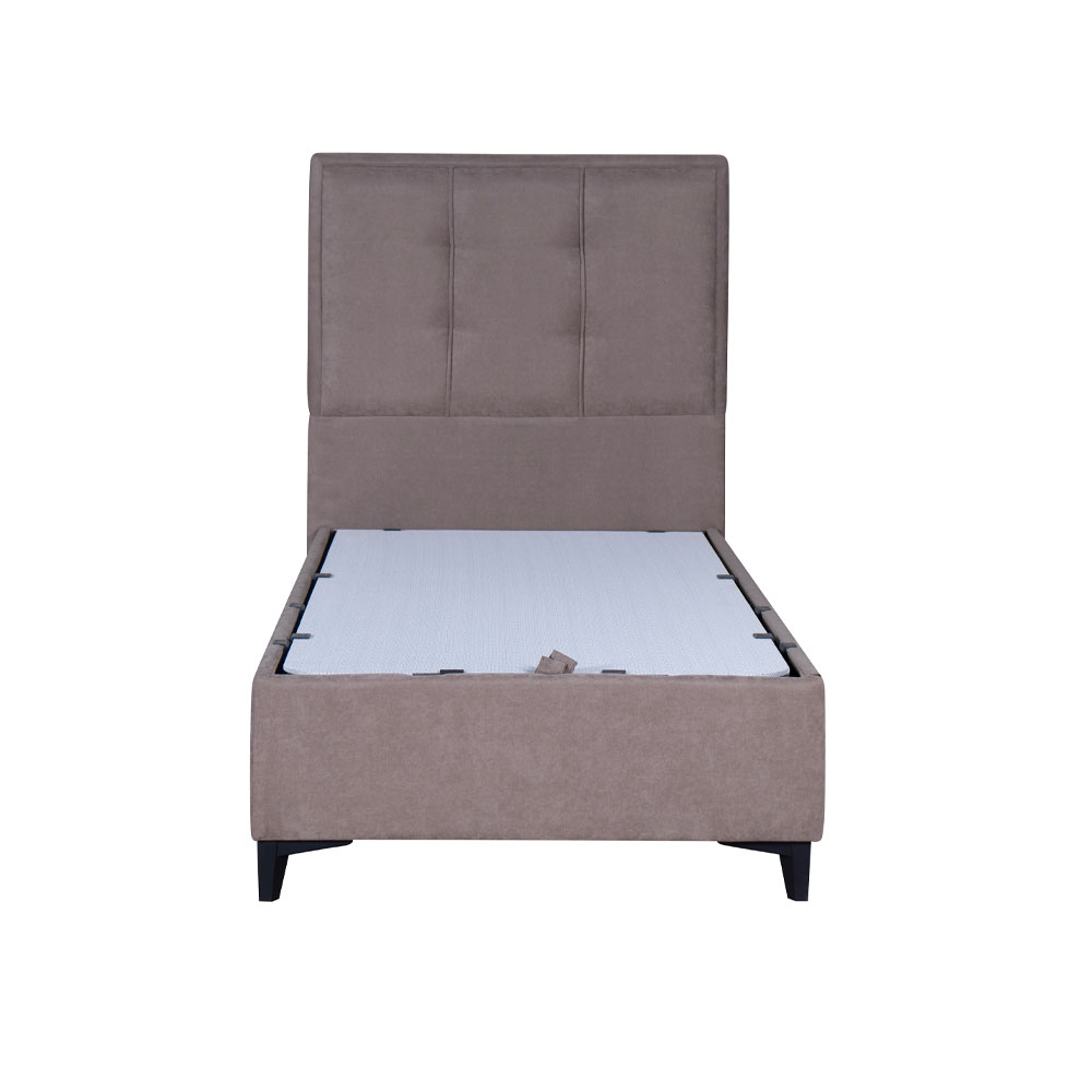 PIANO ΚΡΕΒΑΤΙ ΜΕ ΑΠΟΘΗΚ. ΧΩΡΟ (ΓΙΑ ΣΤΡΩΜΑ 90x200cm) MUSHROOM 05-780 207x97x115 - Image 3