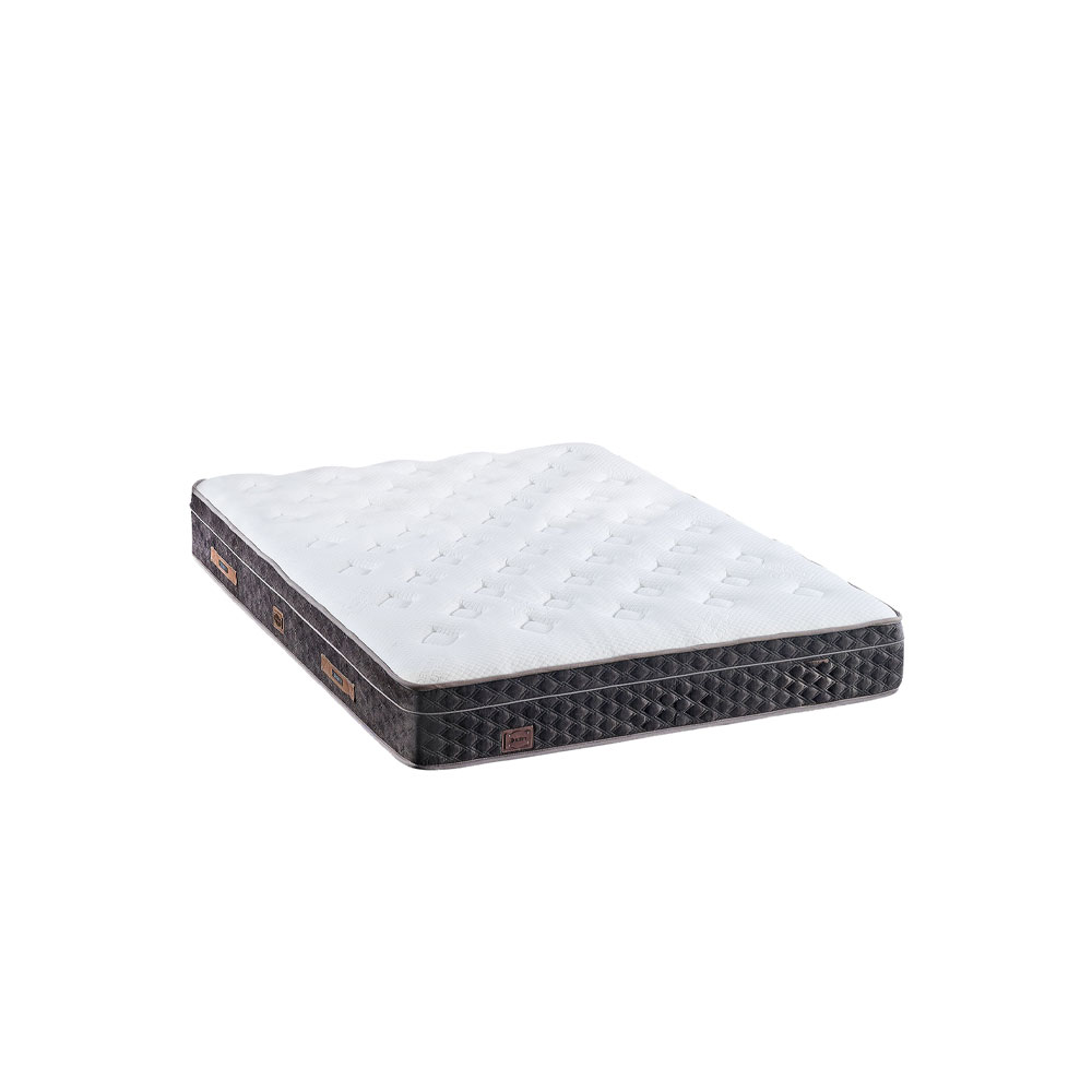 IASIS ΣΤΡΩΜΑ 160x200cm ΛΕΥΚΟ ΑΝΘΡΑΚΙ 200x160x30