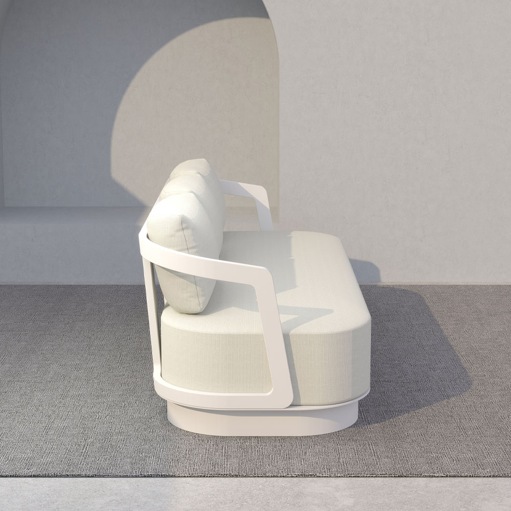 TORRE ΣΑΛΟΝΙ SET 1+2+2 OFF WHITE 198x81x66cm - Image 3