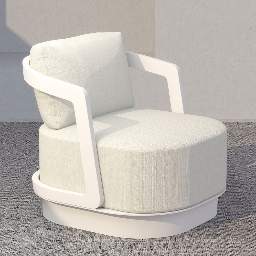 TORRE ΣΑΛΟΝΙ SET 1+2+2 OFF WHITE 198x81x66cm - Image 5