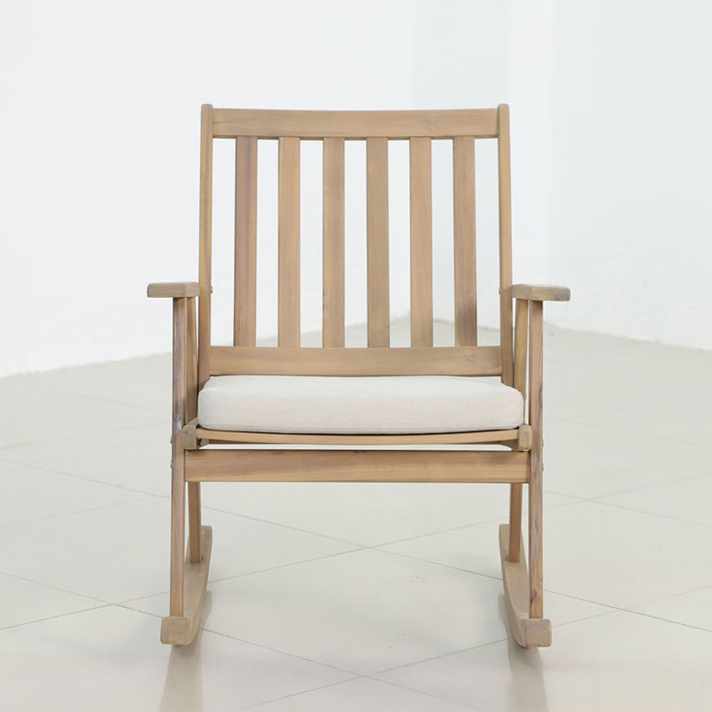 GARDEN ΠΟΛΥΘΡΟΝΑ ΜΕ ΜΠΡΑΤΣΟ ΜΑΞΙΛΑΡΙ ΦΥΣΙΚΟ 76x64x84cm - Image 2