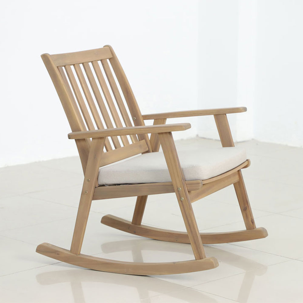 GARDEN ΠΟΛΥΘΡΟΝΑ ΜΕ ΜΠΡΑΤΣΟ ΜΑΞΙΛΑΡΙ ΦΥΣΙΚΟ 76x64x84cm - Image 3