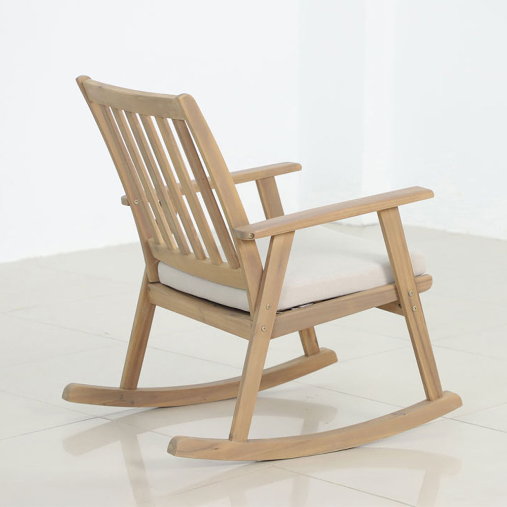 GARDEN ΠΟΛΥΘΡΟΝΑ ΜΕ ΜΠΡΑΤΣΟ ΜΑΞΙΛΑΡΙ ΦΥΣΙΚΟ 76x64x84cm - Image 5