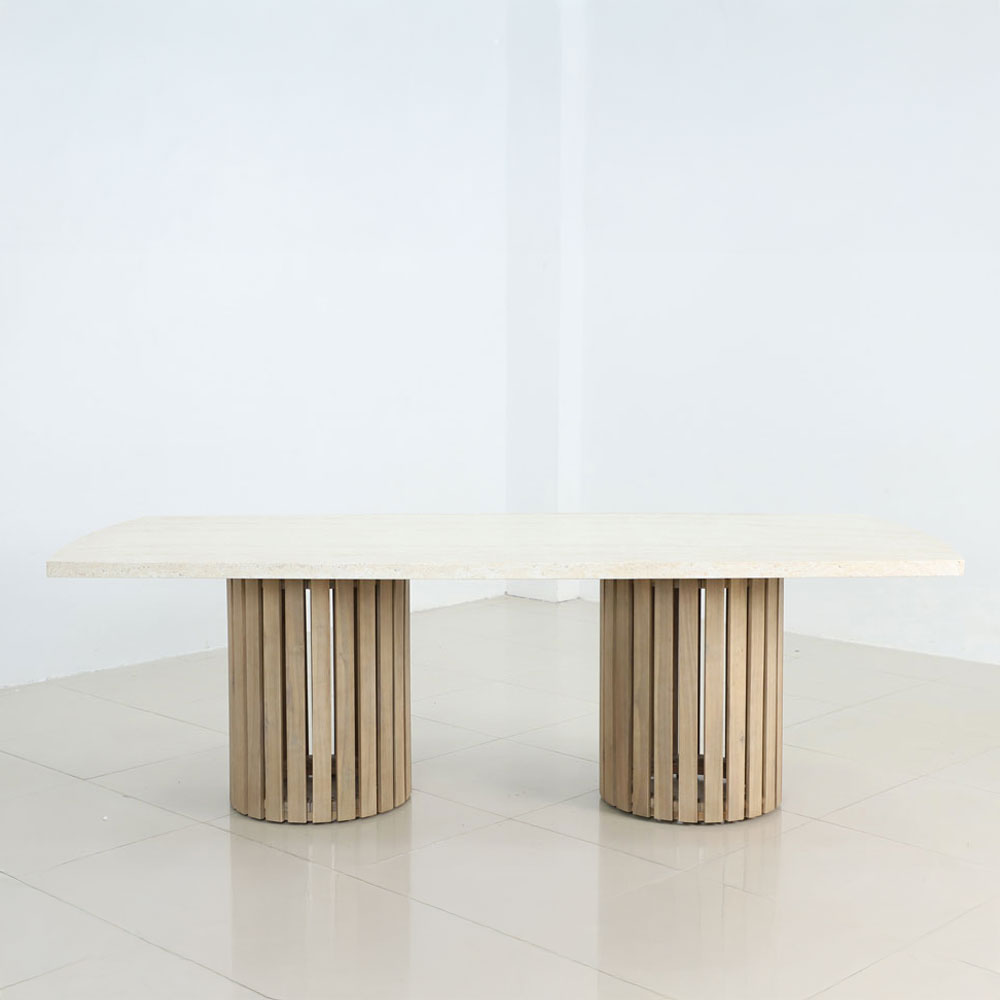 PORTO ΤΡΑΠΕΖΙ ΛΕΥΚΟ 240x110x80cm