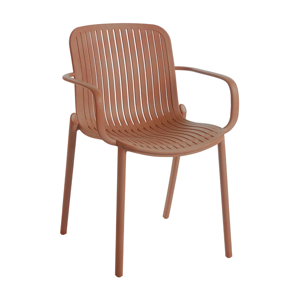 BRIO ΚΑΡΕΚΛΑ TERRACOTTA 58x56.5x81cm